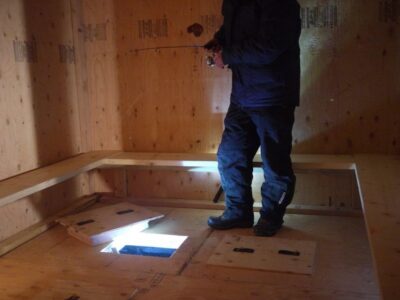 Fairbanks: Aurora Ice Fishing Tour