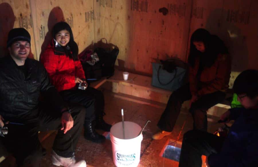 Fairbanks: Half-Day Ice Fishing Excursion - A quiet start from your Fairbanks hotel