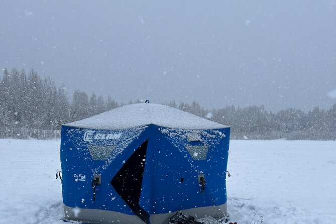 Fairbanks Ice Fishing with Transportation - The value of changing lakes through the season