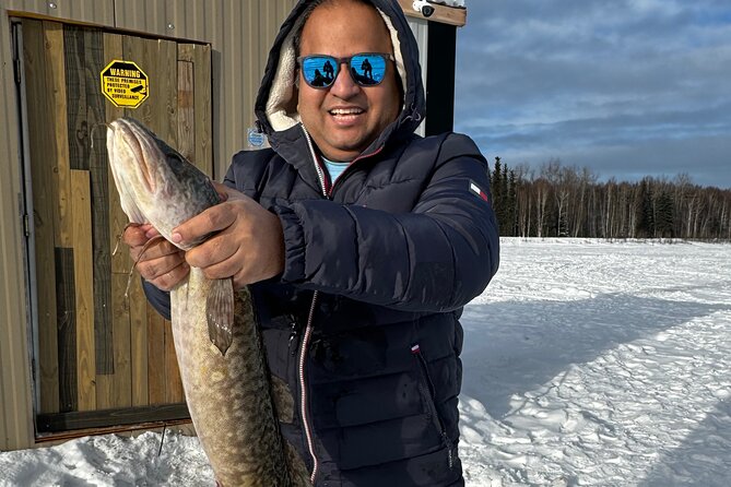 Fairbanks Ice Fishing with Transportation - Who will enjoy this most