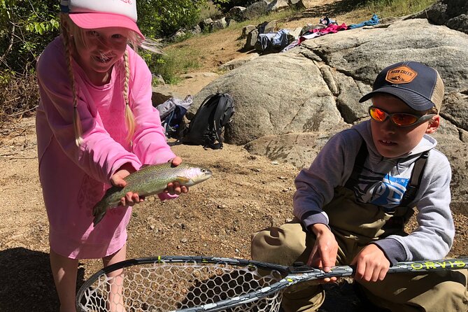 Family Fun Private Half Day Fly Fishing Adventure - A gentle introduction to Yosemite fly fishing