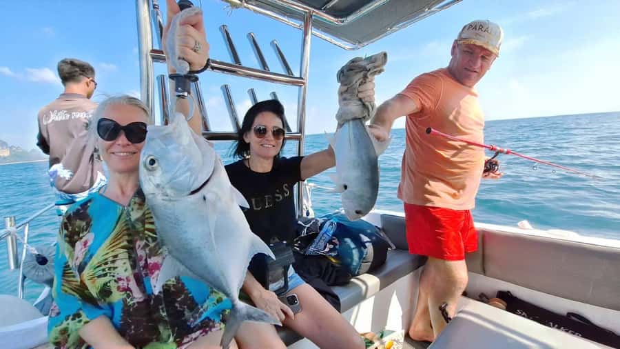 Fishing at Krabi : Full day - Fishing around Ko Poda for about three and a half hours