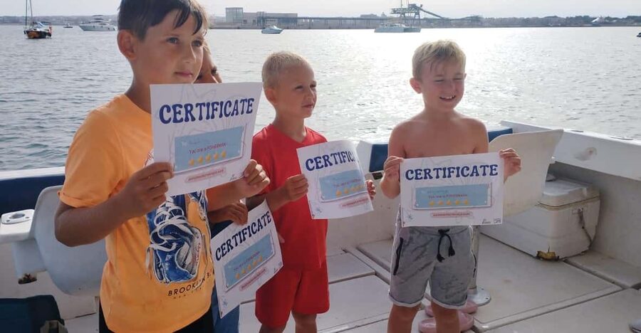 Fishing for kids - A child-sized introduction to fishing in Torrevieja