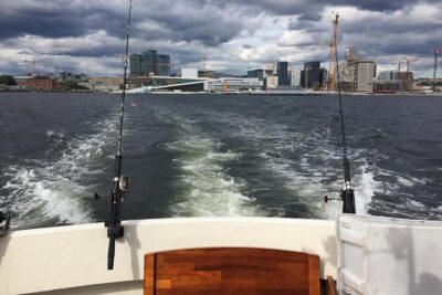 Fishing in Oslo Fjord