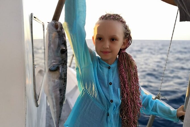 FISHING Trip 3h afternoon from Hersonissos CRETE - A note about the stunt-boat description