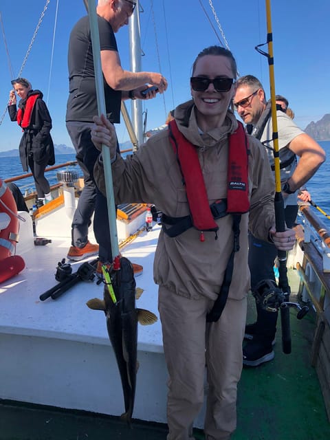 Fishing trip from Henningsvær + free (self caught) fish soup - The trip from harbor to fishing grounds