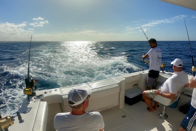 Fishing Trips in Barbados onboard Nauti Dreams Luxury Charters - Snorkeling with turtles between fishing sessions