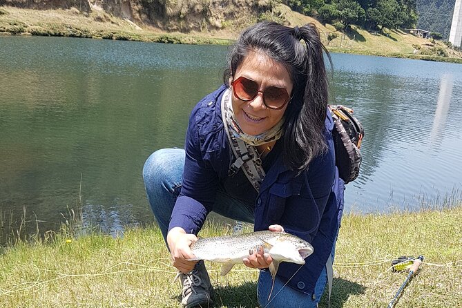 Fly Fishing Experience Near Mexico City - Learning flies, colors, and retrieves on the water