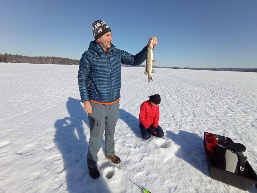 From Helsinki: Bodom Lake Ice Fishing with Food & Drinks - What the five-hour timing means