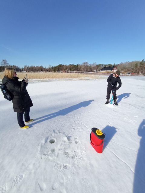 From Helsinki: Bodom Lake Ice Fishing with Food & Drinks - Is $128 a fair price?