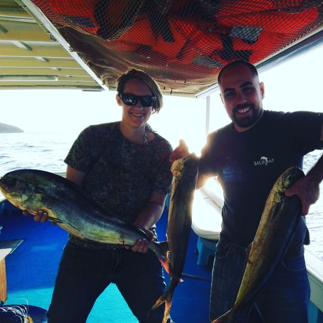 From Sorrento: Fishing in Capri with Lunch - Free time on Capri