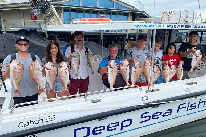 Full Day 9 Hour Offshore Fishing Charter - A 36-foot catamaran built for a long day
