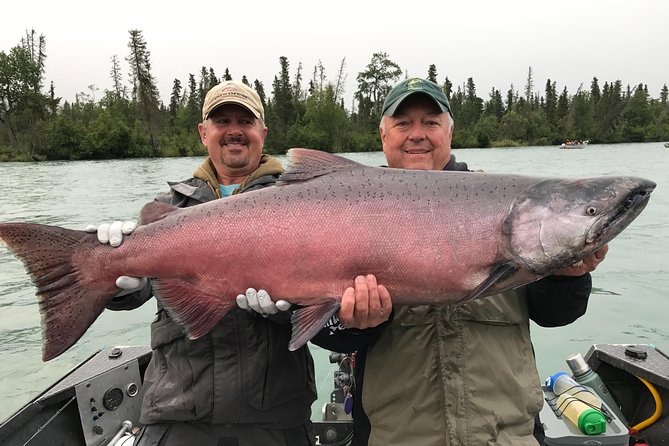 Full day Alaska Salmon Fishing on the Kenai Peninsula - Fishing the Kenai River
