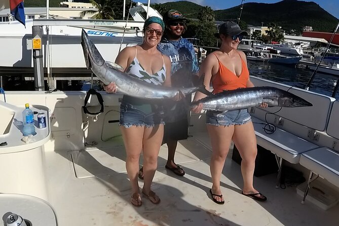 Full-Day Deep Sea Fishing Adventure in Sint Maarten - The fishing program: surface action and deep water
