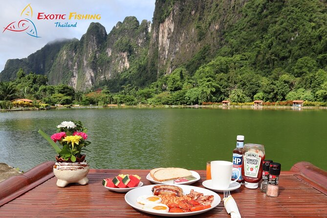 Full-Day Freshwater Lake Resort Fishing in Phang Nga - A quiet setting for a long fishing day