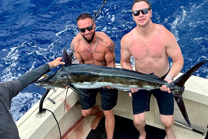 Full Day Sport Fishing Charter Honolulu - Casey, Clint, and the hands-on setup