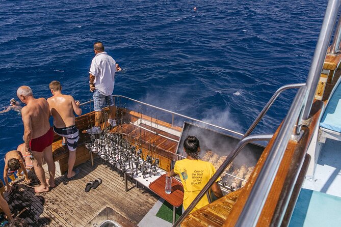 Fun Fishing & Relaxing Cruise at Larnaca Bay - Swimming and snorkeling at the Zenobia wreck site