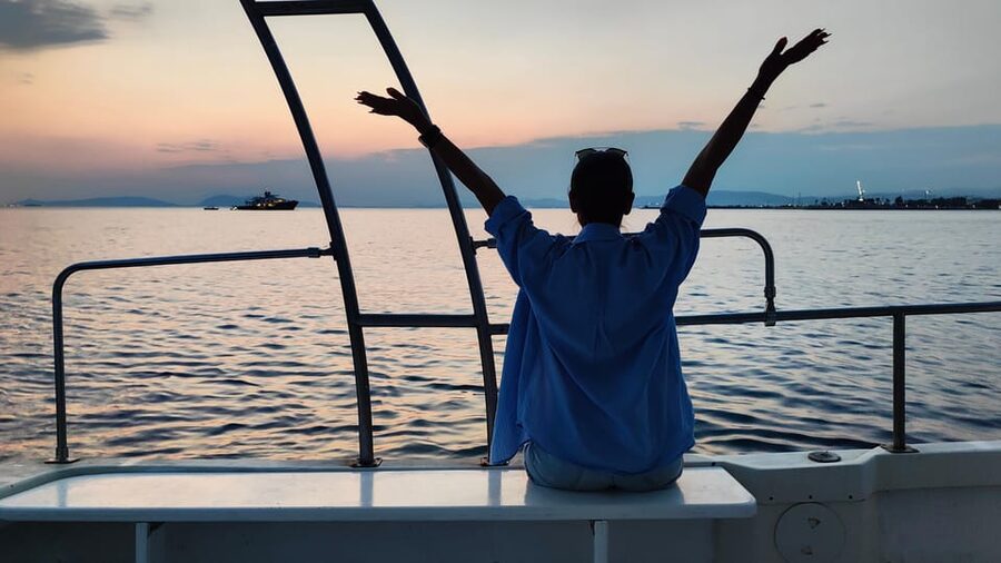 Glyfada Athens : Fishing and Swimming Tour with Lunch - A Greek lunch served on board Christina