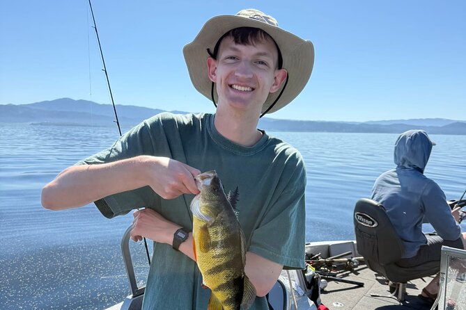 Guided Fishing Trip on Lake Cascade - Who will get the most from this trip