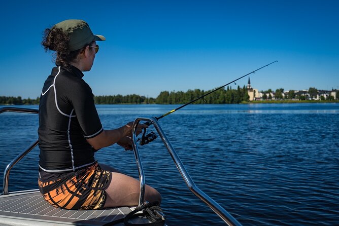 Guided Midnight Sun Fishing and Sightseeing Boat Tour - Crossing the Arctic Circle by Boat