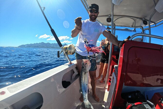 Half-day Big Fishing in Moorea on shared tour - What Matahi adds to the outing