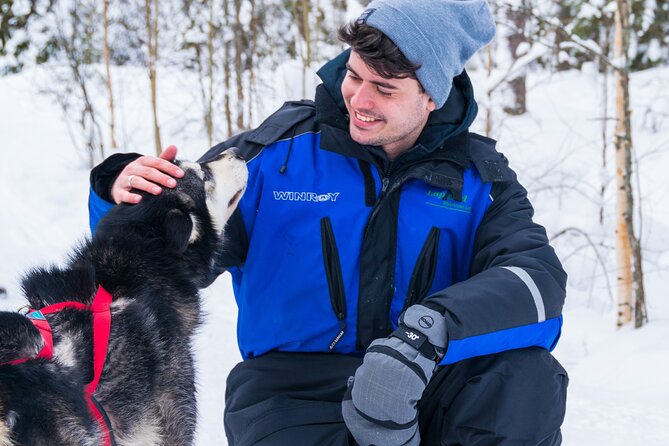 Half-Day Husky Safari and Salmon Ice Fishing Experience - Two Lapland traditions in one morning