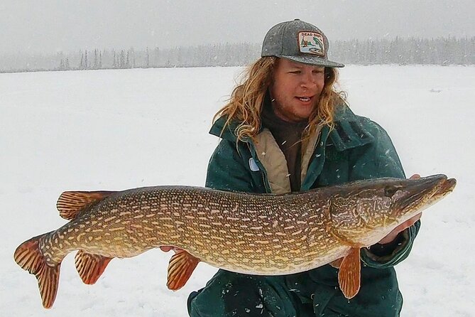 Half Day Private Guided Ice Fishing Trip in the Yukon - Kyle’s role as guide