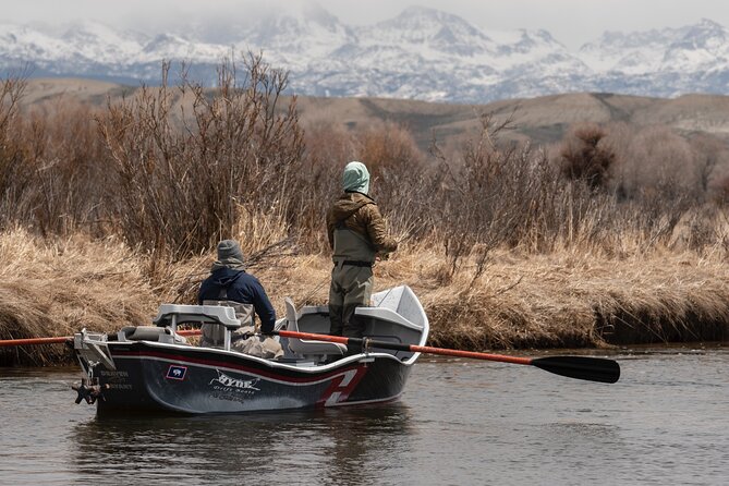 Half-Day Traditional Driftboat Fly Fishing at Jackson Hole - Grand Teton country from the water