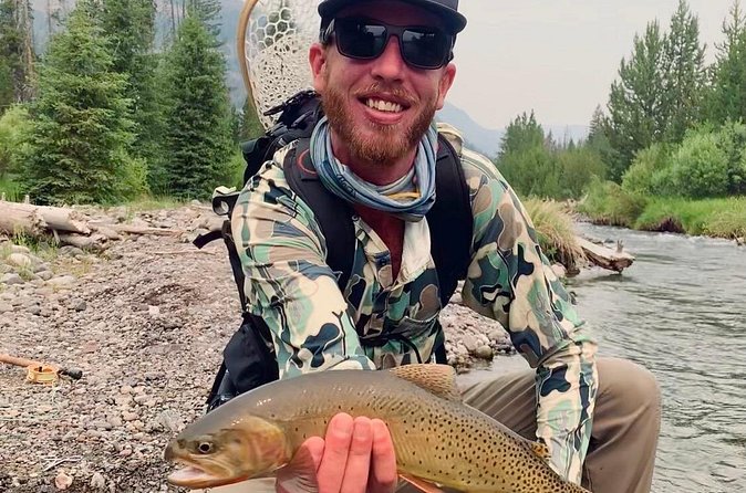 Half-Day Traditional Driftboat Fly Fishing at Jackson Hole - A good first fly-fishing lesson for children and adults