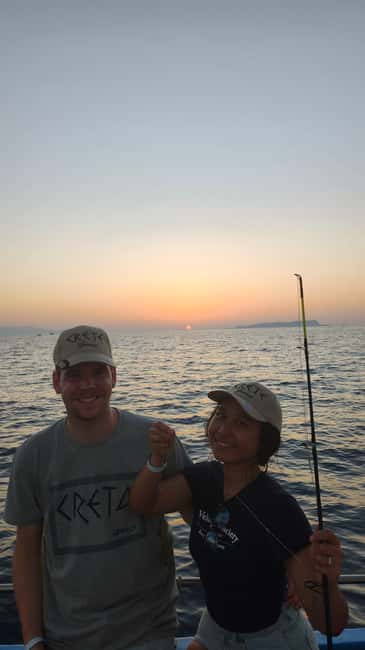 Hersonissos: Agapi Fishing Trips Sunset Cruise - The sunset pause on the water