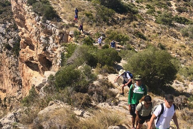 Hiking Cliffs & Old Fishing Trails around Moraira OFFICIAL GUIDE - A private guide makes the long day more flexible