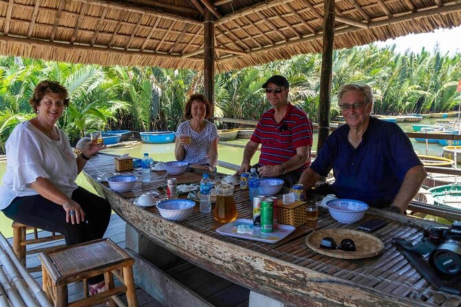 Hoi An basket boat tour with seafood lunch at fishing family - Purple crabs and a closer look at local fishing life