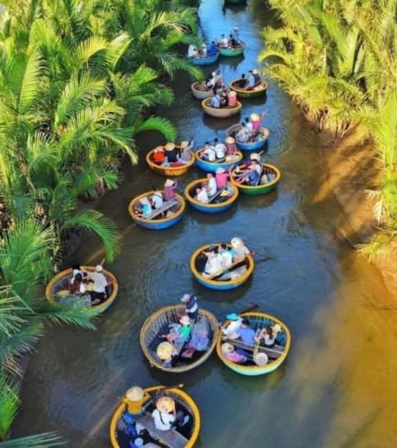 Hoi An: Coconut Basket Boat Ride and Fishing Experience - Learning to Paddle a Round Boat