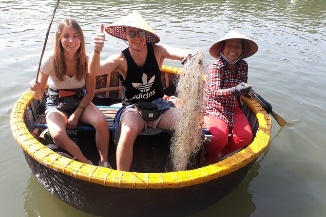 Hoi An Eco Tour & Cooking Class ( local market ,basket boat ,fishing,cooking ) - Trying local fishing methods, including crab catching