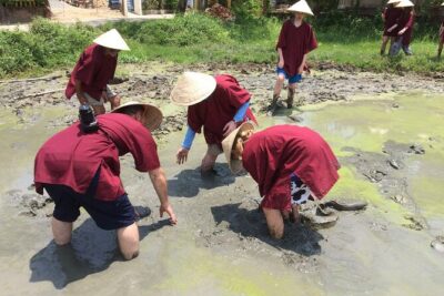 Hoi An Wet Rice Farming Tour Private Round Boat Fishing & Lunch