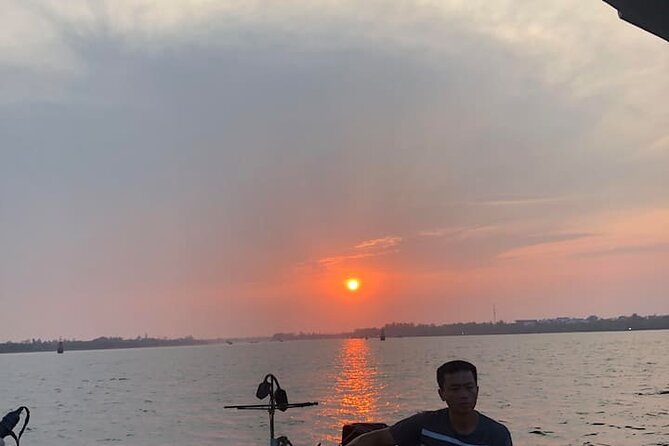 HoiAn Hideout Fishing BBQ Sunset Sampan Coconut Boat Trip - Leaving Hoi An for Cam Thanh’s waterways