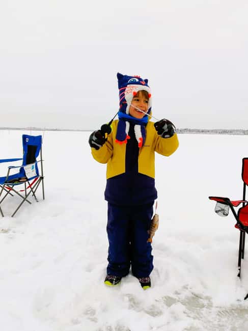 Ice Fishing Adventure in Levi with Salmon Soup - Who will enjoy this Levi activity