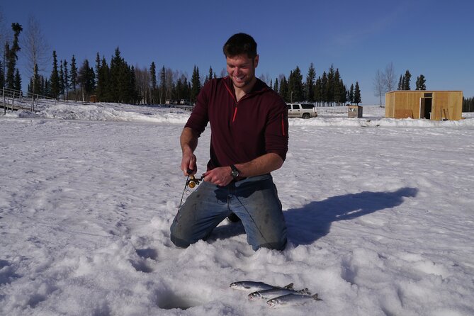 Ice Fishing Day Tour - Learning the traditional way to fish through ice