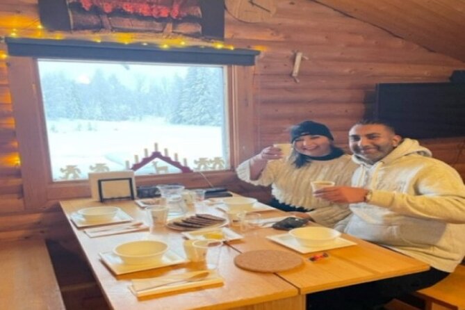 Ice fishing experience - Soup, dessert, and coffee after the cold