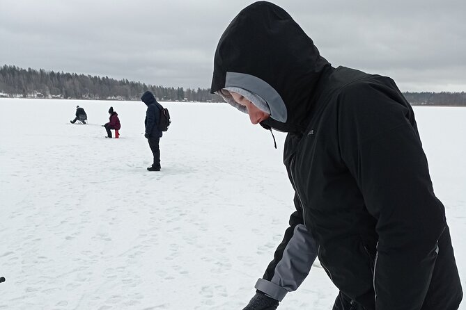 Ice fishing experience with Backpacker Helsinki Tour - Starting at Museokatu 8 in central Helsinki