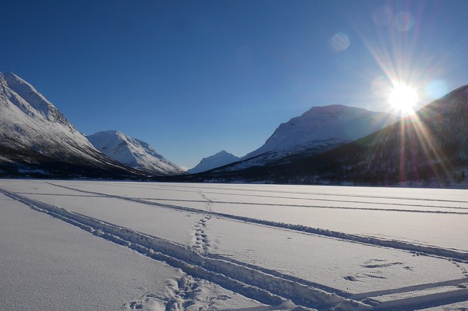 Ice Fishing On The Fjord - Catching cod, or enjoying the fjord anyway