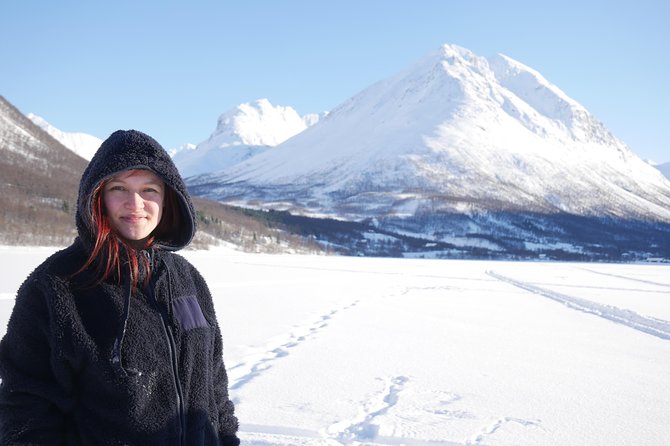 Ice Fishing On The Fjord - Cooking the catch at the grill cabin