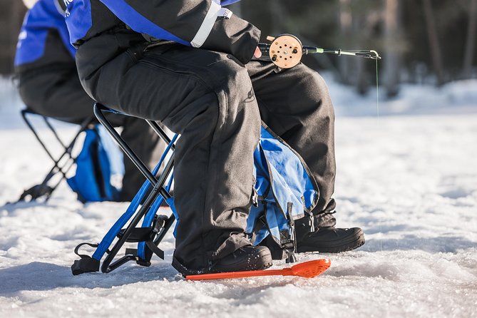Ice Fishing Tour - From Rovaniemi to a quiet frozen lake