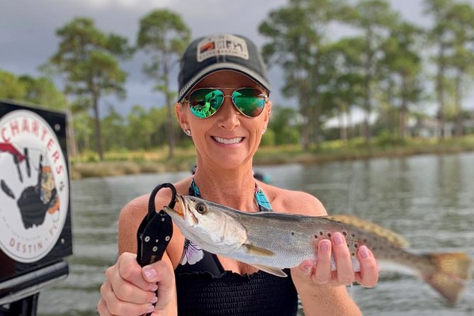 Inshore Fishing on the Waters of the Choctawhatchee Bay - A private Choctawhatchee Bay trip, not a crowded party boat