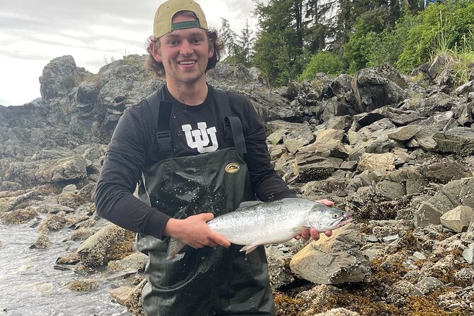 Juneau Shore Fishing Shuttle and Gear - What this Juneau fishing shuttle really offers