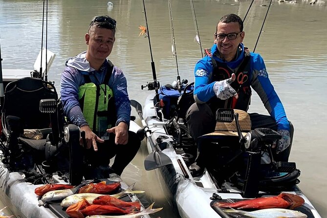 Kayak Fishing in Mauritius - A quiet start on Mauritius waters