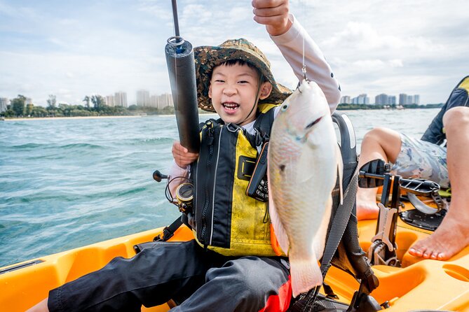 Kayak Fishing in Singapore, Sentosa, East Coast: Day, Sunset & Night Adventures - The Southern Islands and Lazarus Island