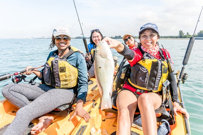Kayak Fishing in Singapore, Sentosa, East Coast: Day, Sunset & Night Adventures - East Coast, Bedok Jetty, and Changi