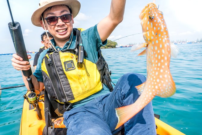 Kayak Fishing in Singapore, Sentosa, East Coast: Day, Sunset & Night Adventures - What you fish for and what you receive
