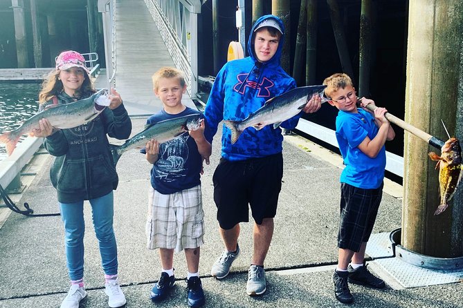 Ketchikan Fishing Charter - Salmon, halibut, and lingcod on one private boat